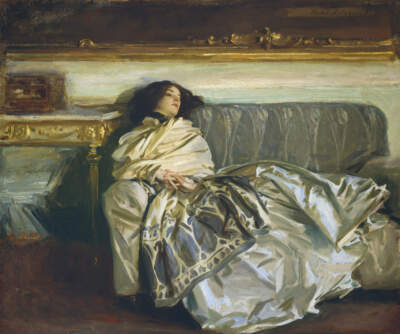 John Singer Sargent, &quot;Nonchaloir (Repose),&quot; 1911. (Courtesy National Gallery of Art, Washington, Gift of Curt H. Reisinger; Museum of Fine Arts, Boston)