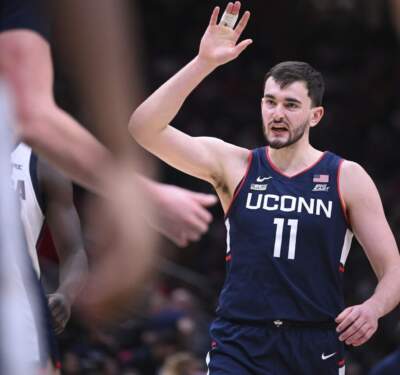 UConn Husky forward and Massachusetts native Alex Karaban (Courtesy of Huskies)