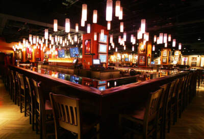 The Hard Rock Cafe in New York's Times Square, on its opening day in 2005. Presumably, in the intervening years, someone has been stood up on a date here. It happens! (AP Photo/Jeff Christensen)