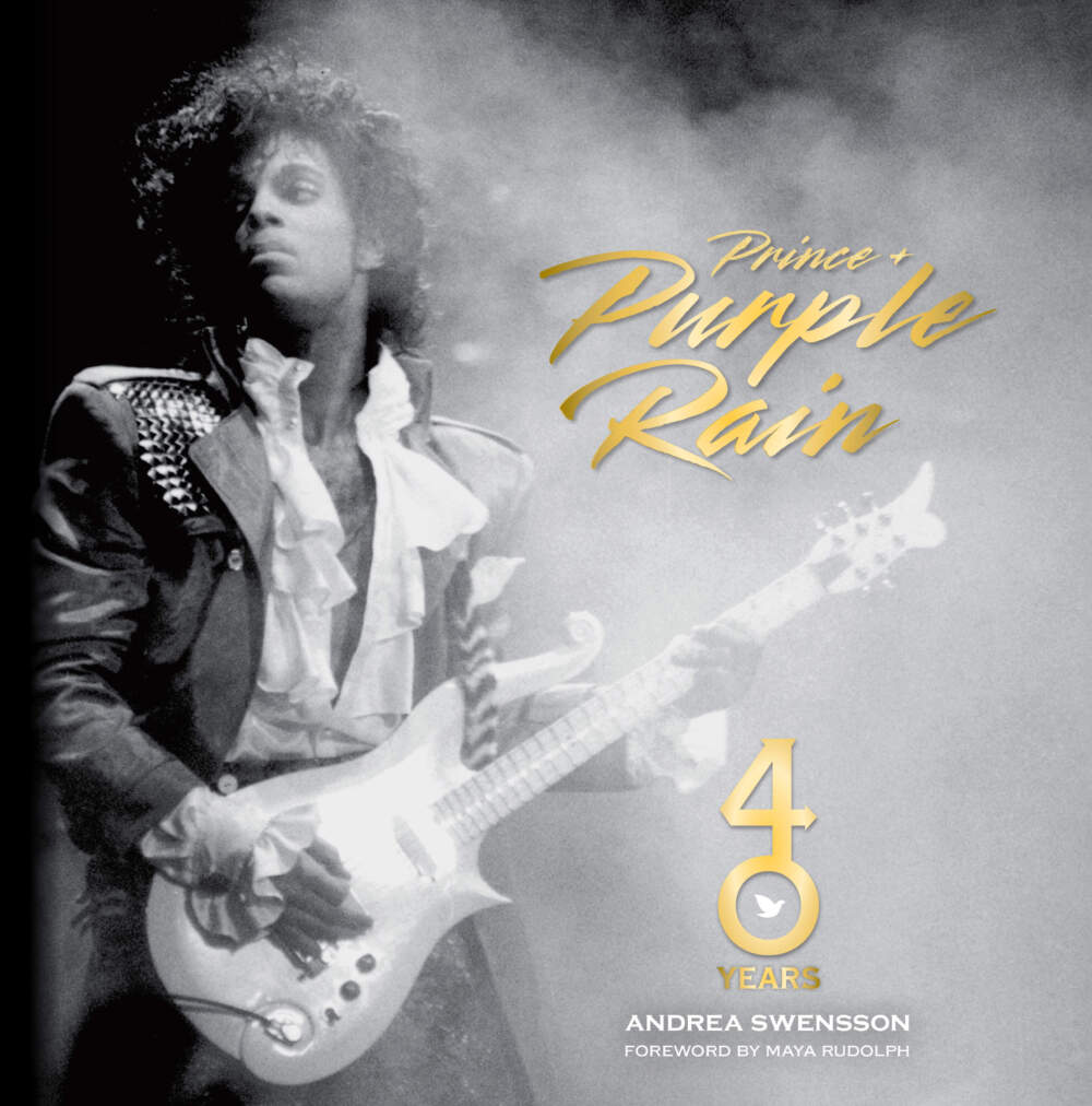 The cover of &quot;Prince's Purple Rain&quot; by Andrea Swensson. (Courtesy Motorbooks/Quarto)