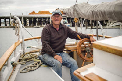 Right whale expert Charles &quot;Stormy&quot; Mayo is retiring from his leadership posts at the Center for Coastal Studies in Provincetown, 48 years after he co-founded the organization. (Courtesy of the Center for Coastal Studies)